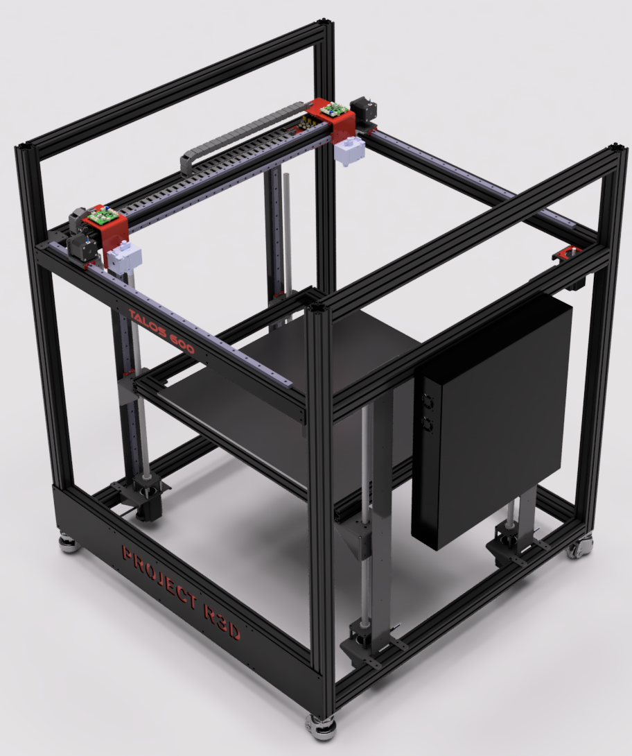 Talos Large Format 3D Printer Press Release — Project R3D